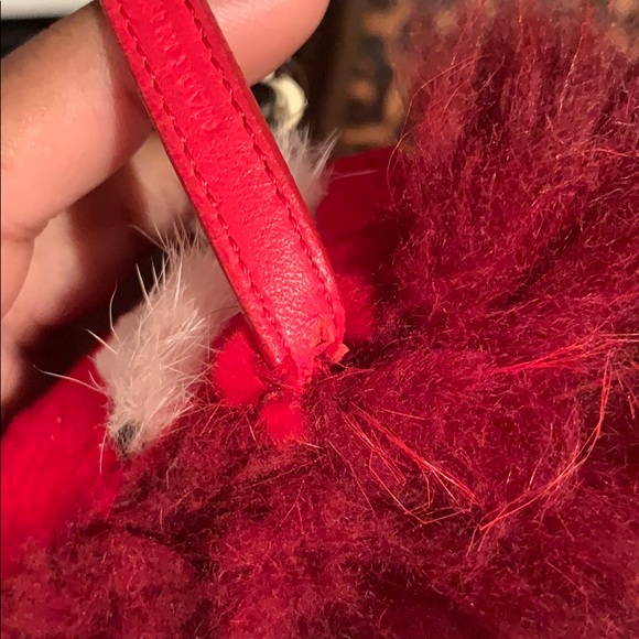 Fendi Limited addition furry keychain Authentic - Picture 8 of 8